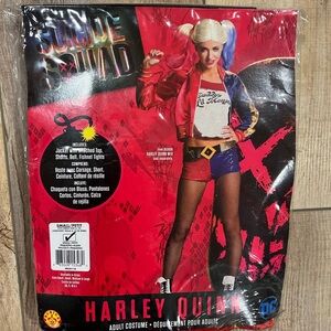 Suicide Squad Harley Quinn Adult Small Costume Set
